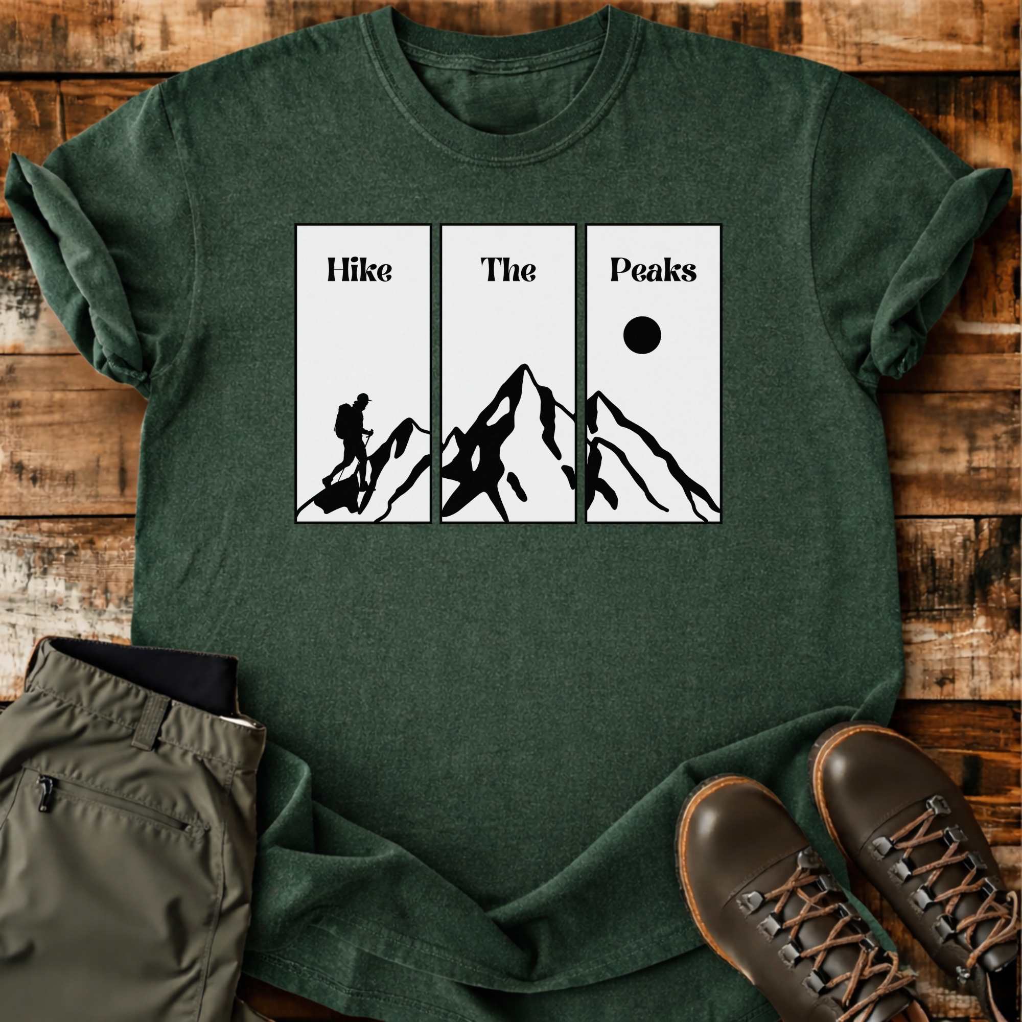 Hike The Peaks Tee